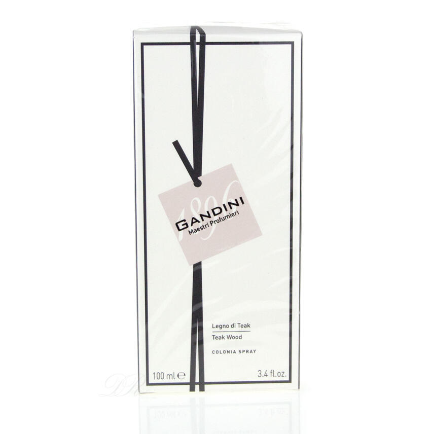 Gandini 1896 Teak Wood Eau de Cologne 100 ml