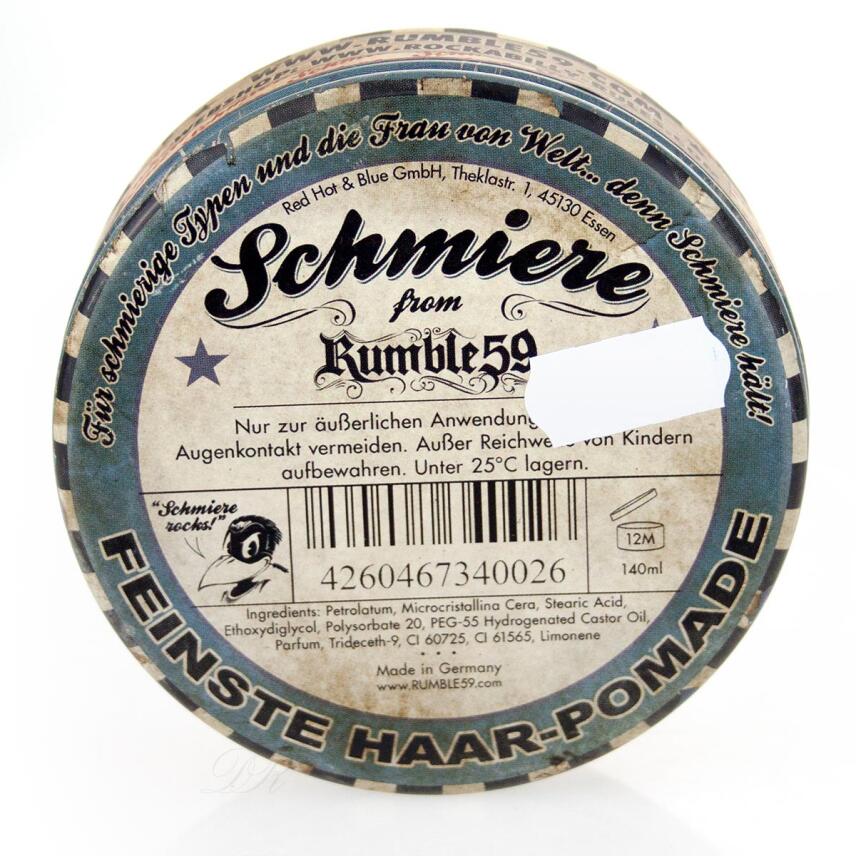 Rumble 59 Schmiere Pomade mittel 140 ml