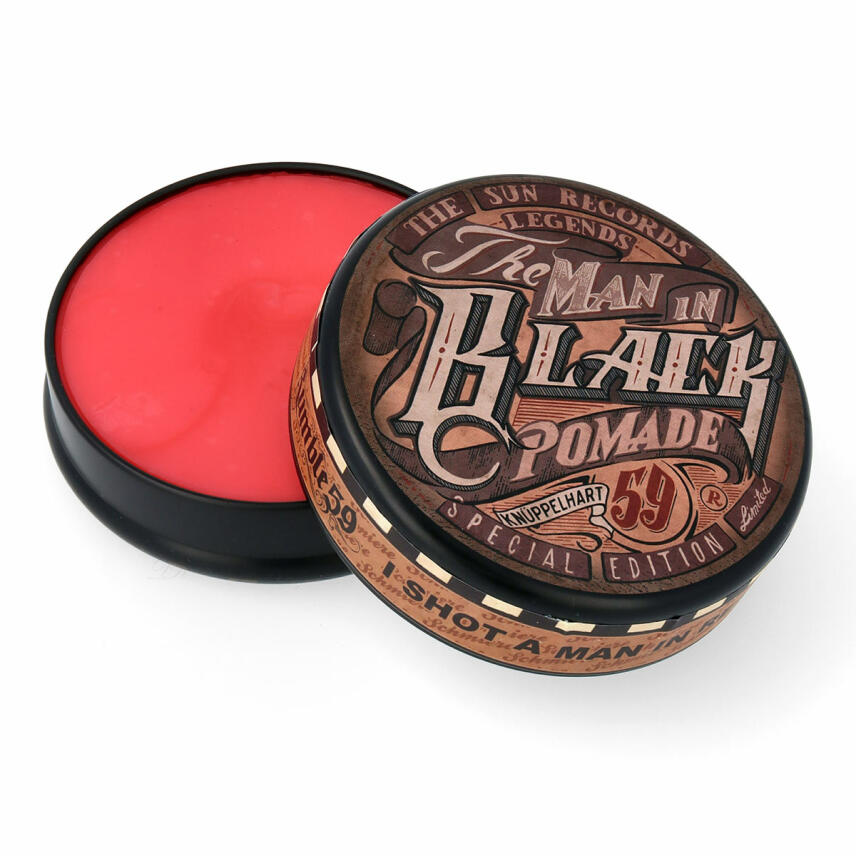 Rumble 59 Schmiere Pomade Special Edition the man in Black Kn&uuml;ppelhart 140 ml