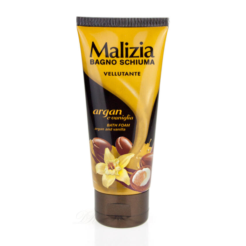 MALIZIA Badeschaum Vanille &amp; Argan f&uuml;r eine samtweiche Haut 100 ml - Mini