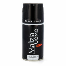 Malizia Uomo Black &amp; Wild Deodorant EdT 150ml