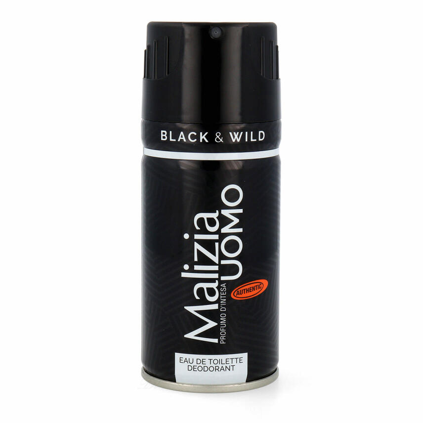 Malizia Uomo Black &amp; Wild Deodorant EdT deo 12x 150ml