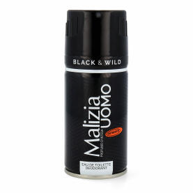 Malizia Uomo Black & Wild Deodorant EdT deo 12x 150ml