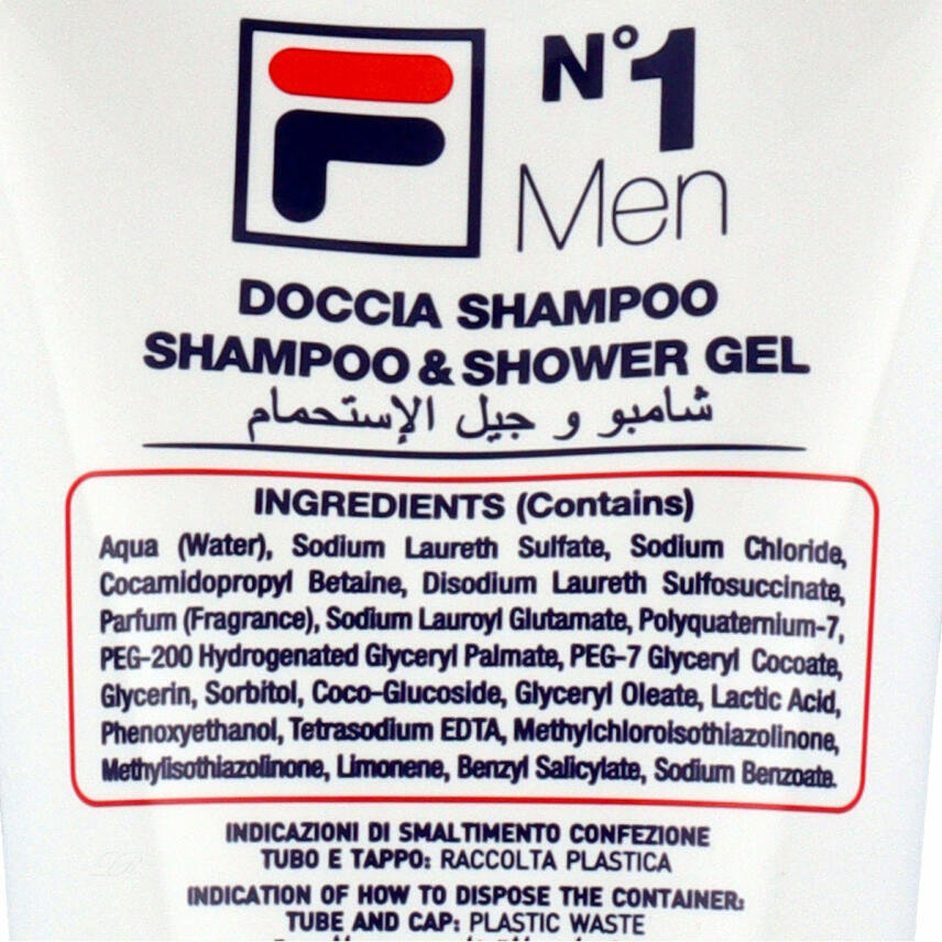 FILA Change the Game Duschgel &amp; Shampoo f&uuml;r M&auml;nner 250 ml