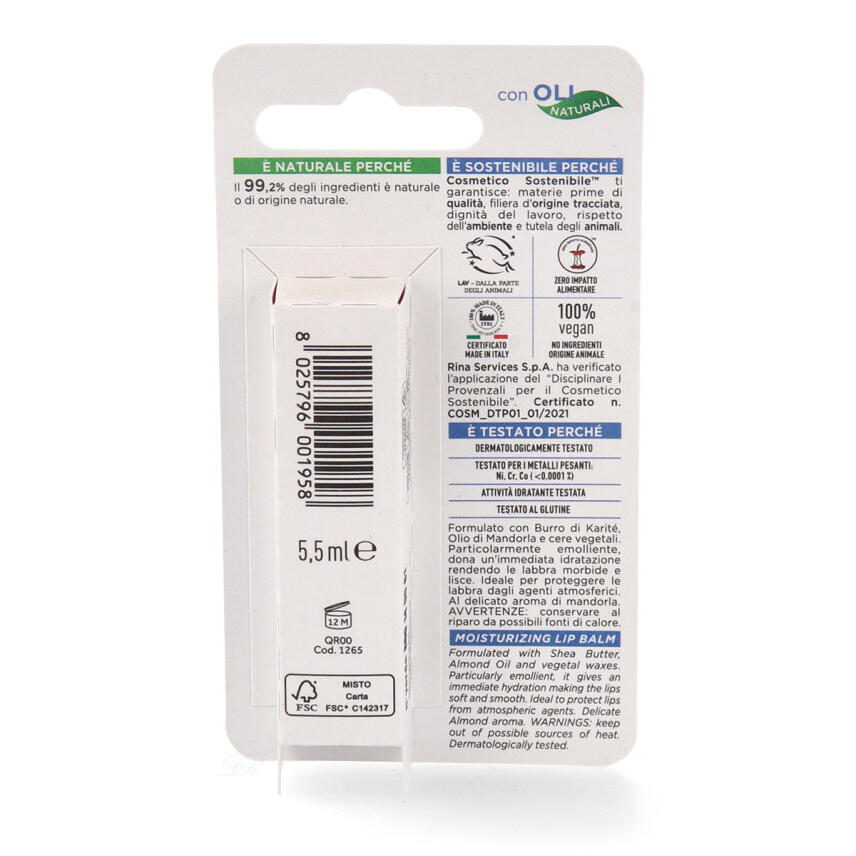 I Provenzali Lippen Pflegestift mit S&uuml;ssmandel&ouml;l 5,7ml