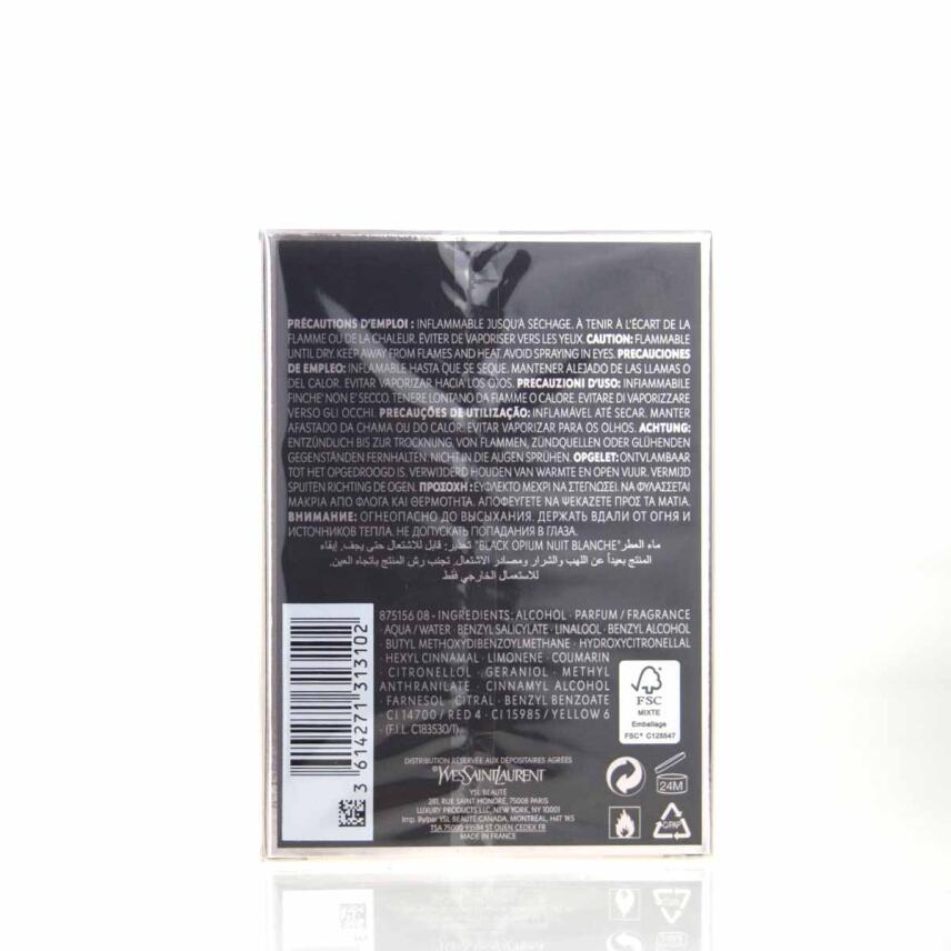 Yves Saint Laurent Black Opium Nuit Blanche Eau de Parfum 50 ml vapo