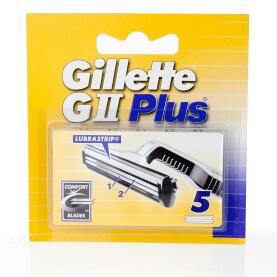 Gillette GII Plus razor blades - 5 pc.