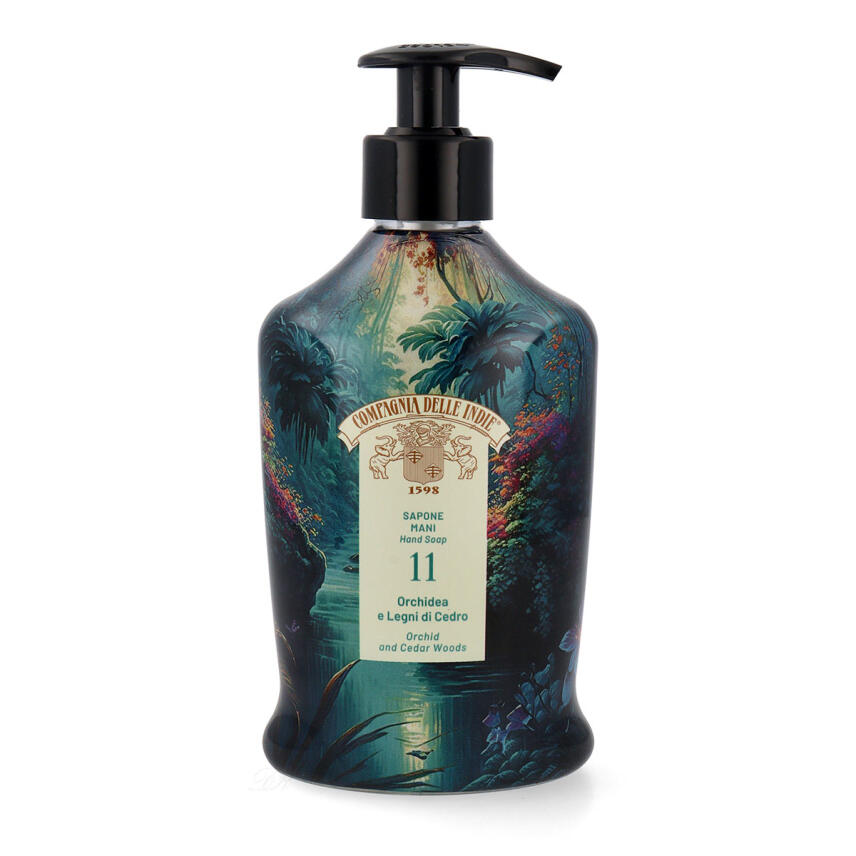 Compagnia delle Indie 11 Orchidea e Legni di Cedro Fl&uuml;ssigseife 300 ml