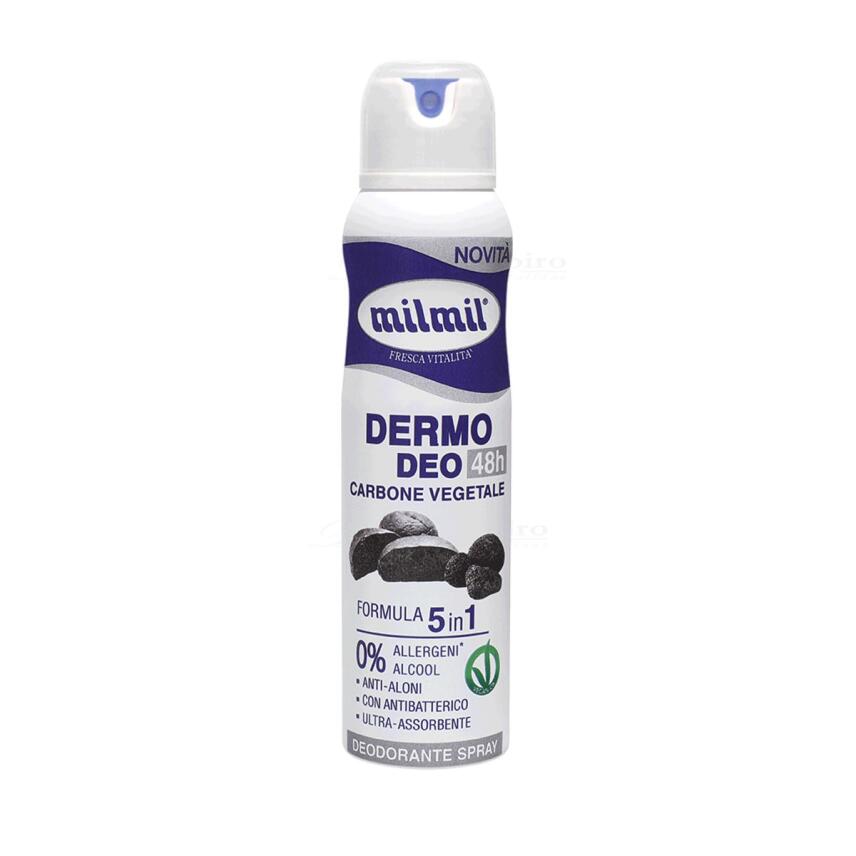milmil Dermo Deo mit nat&uuml;rlicher Kohle 150 ml