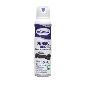 Milmil Dermo deodorant with natural charcoal 150ml