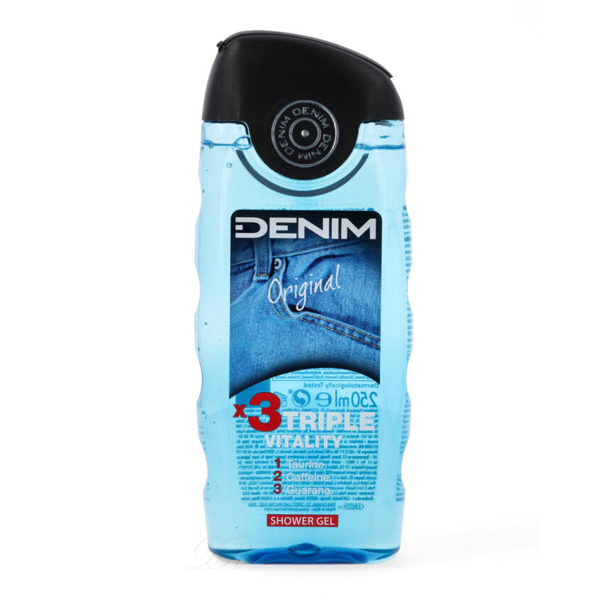 DENIM Original Geschenk Set Aftershave + Duschgel + Trimmer