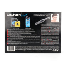 DENIM Original Geschenk Set Aftershave + Duschgel + Trimmer