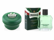 PRORASO classico gr&uuml;n verde Set After Shave 100ml + Rasierseife 150ml