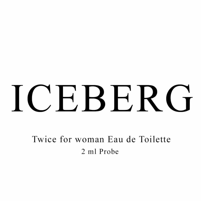 ICEBERG TWICE Eau de Toilette f&uuml;r Damen 2 ml - Probe