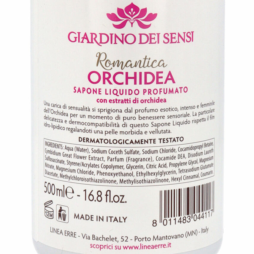 Giardino dei Sensi Orchidea Romantica Fl&uuml;ssigseife 500 ml
