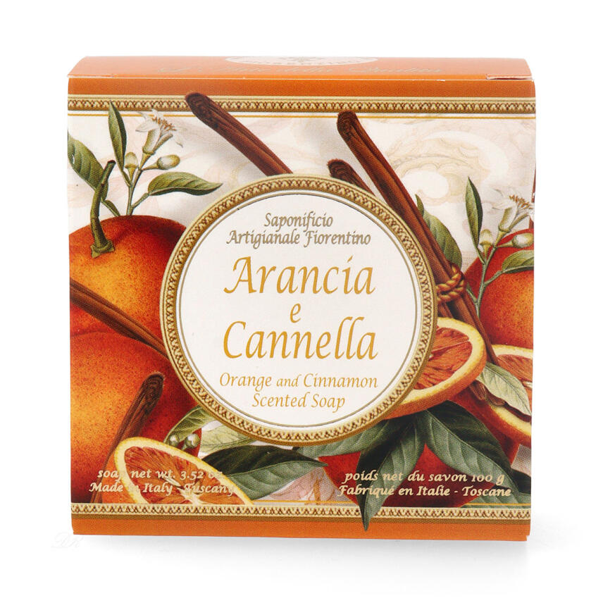 Saponificio Artigianale Fiorentino Orange und Zimt Seife 100 g