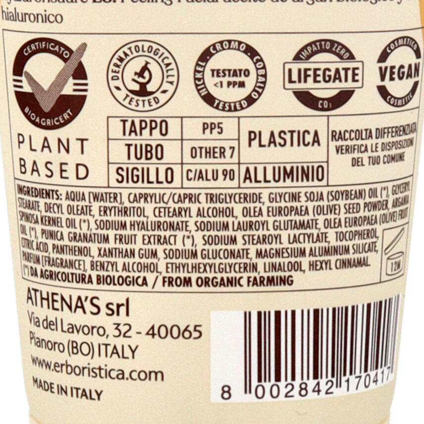 LErboristica di Athenas Gesichtspeeling mit Argan&ouml;l 75 ml