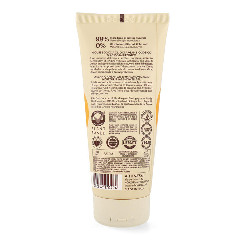 LErboristica di Athenas Dusch Mousse mit Argan&ouml;l 200 ml