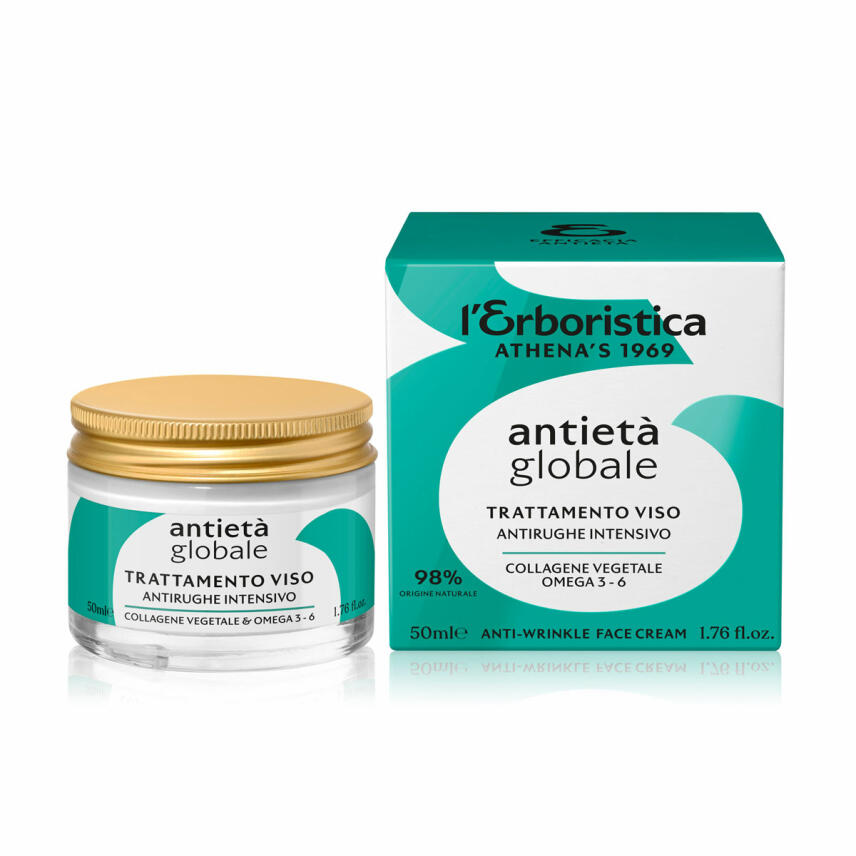 Erboristica di Athena&acute;s Gesichtscreme mit Phytocollagene &amp; Omega 3 &amp; 6 - 50 ml