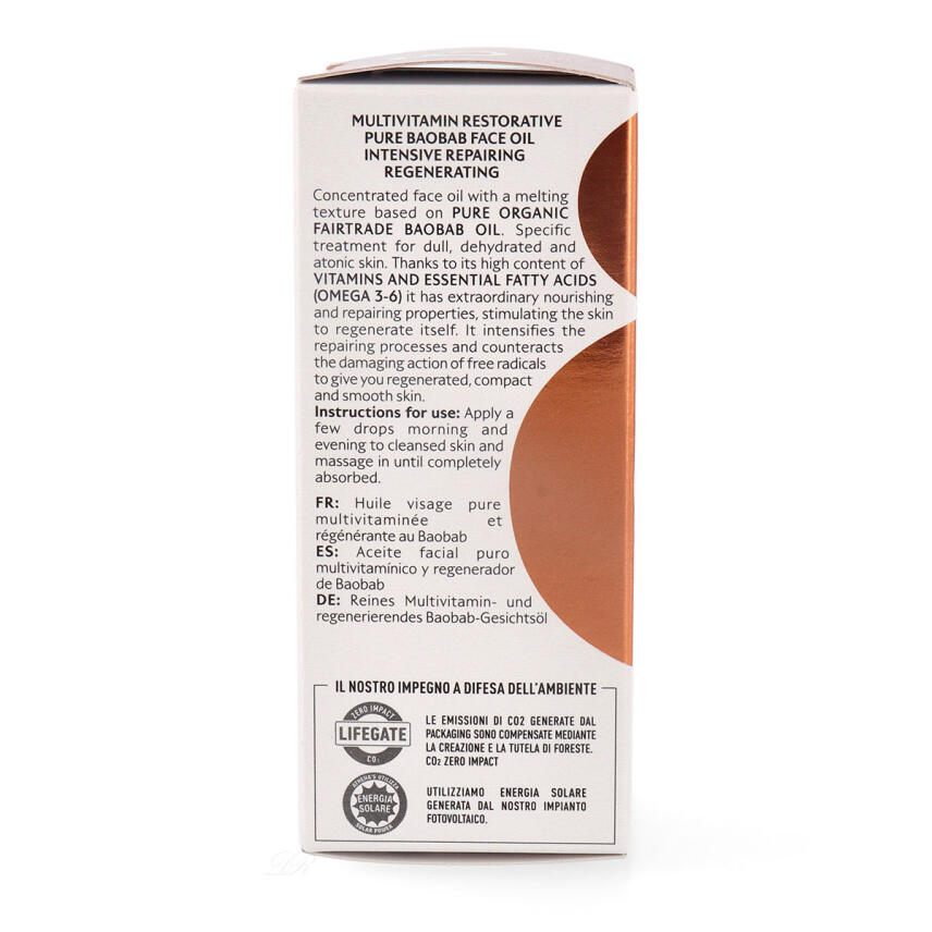 LErboristica di Athenas Nutra Repair Reines Baobab&ouml;l f&uuml;r die Gesichtshaut 30 ml