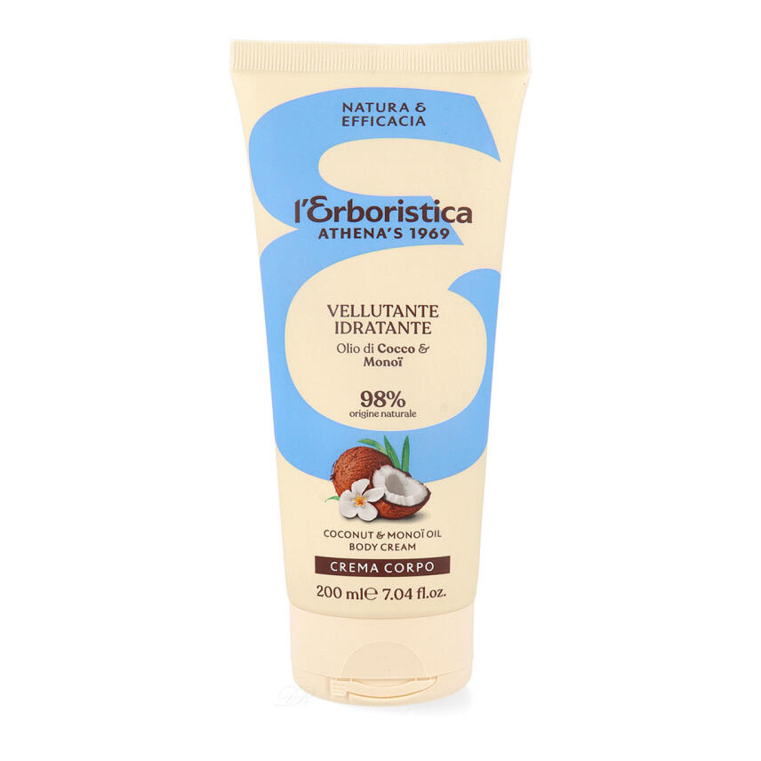 LErboristica di Athenas Olio di Cocco &amp; Mono&iuml; K&ouml;rpercreme 200 ml