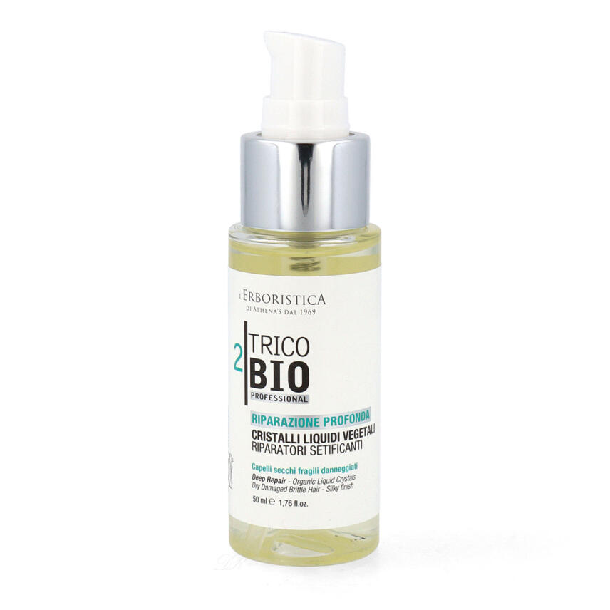 LErboristica di Athenas Trico Bio fl&uuml;ssige Kristalle f&uuml;r trockenes Haar 50 ml