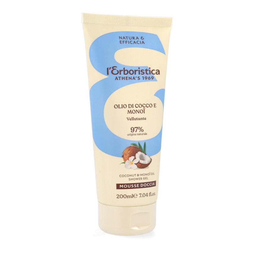 LErboristica di Athenas Olio di Cocco &amp; Mono&iuml; Dusch Mousse 200 ml
