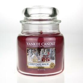 Yankee Candle Christmas Magic Scented Candle Medium Jar...