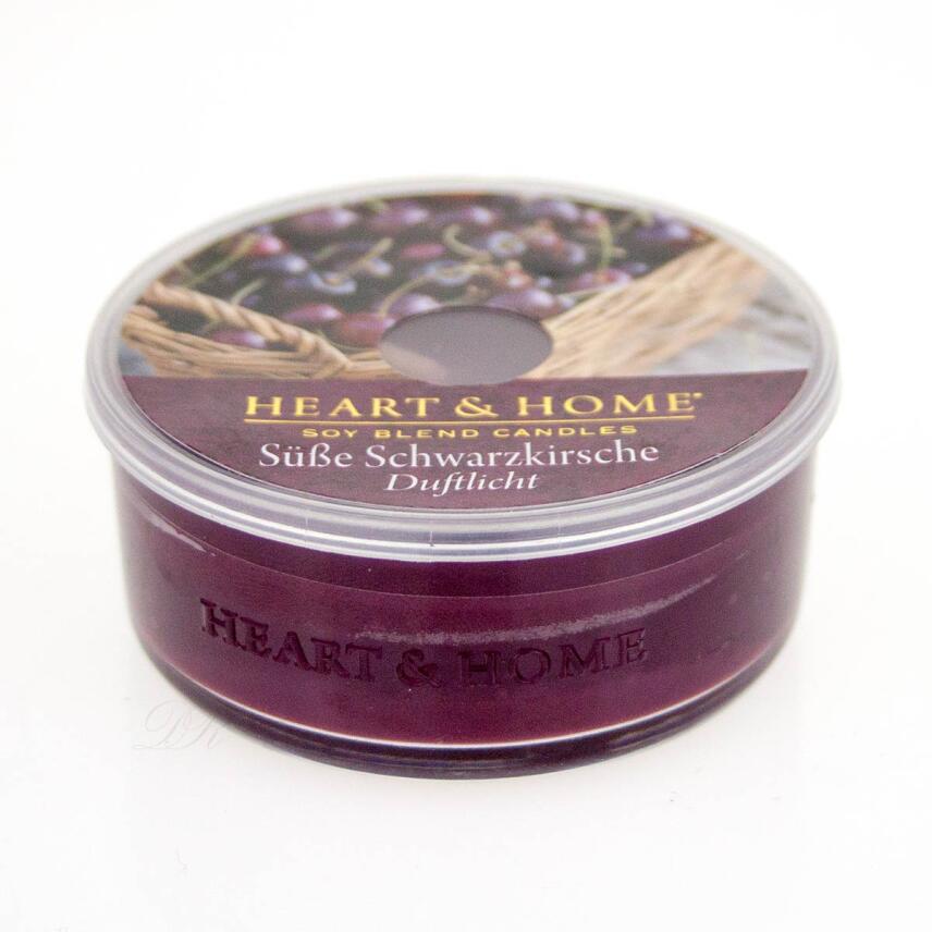 Heart &amp; Home S&uuml;&szlig;e Schwarzkirsche Duftlicht 38 g
