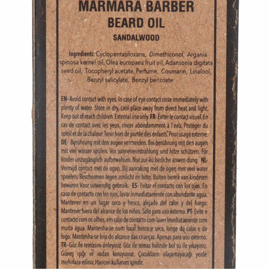 Marmara Barber Bart&ouml;l Sandelholz 30 ml