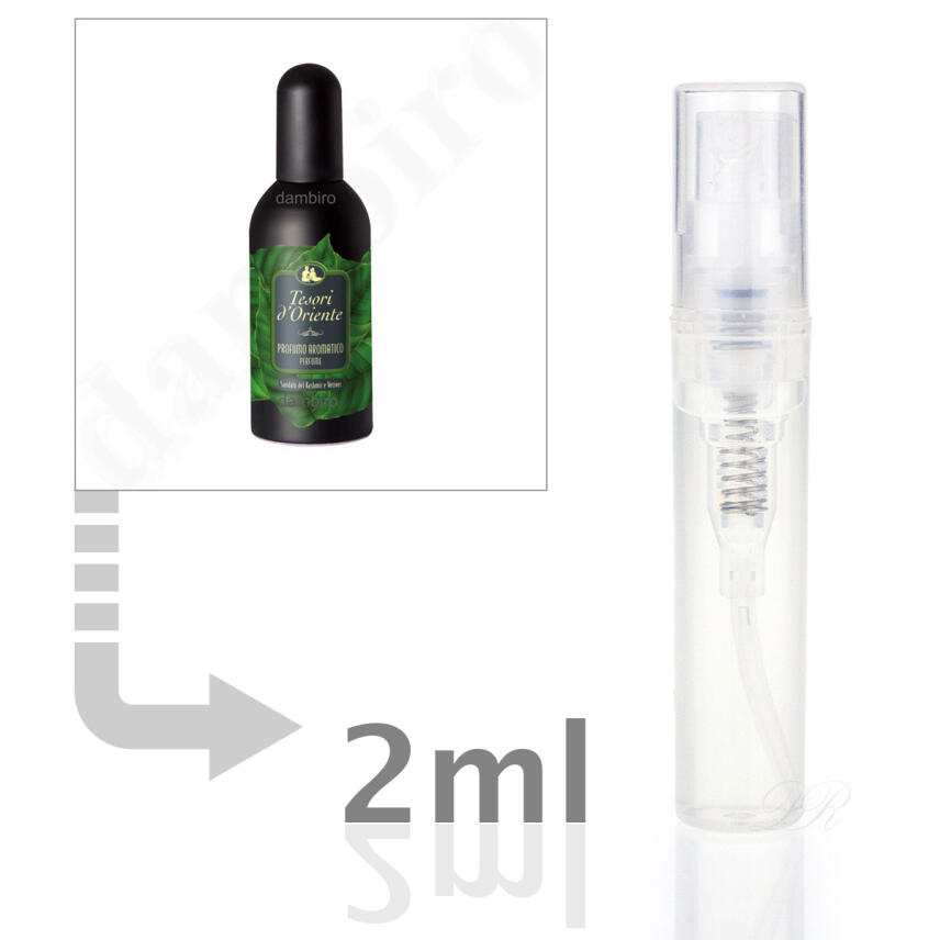 tesori d&acute;Oriente Sandalo del Kashmir &amp; Vetiver Eau de Toilette 2 ml - Probe