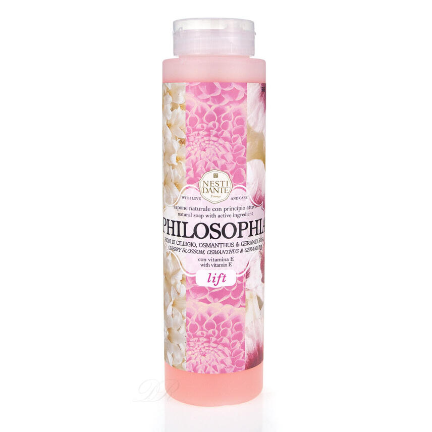 Nesti Dante Philosophia Lift - Kirschbl&uuml;te, Osmanthus &amp; Geranie Dusch- &amp; Badeseife 300 ml