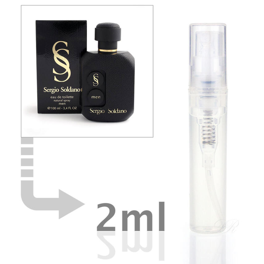 Sergio Soldano nero for men Eau de Toilette 2 ml - Probe