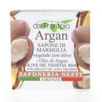 Saponeria Nesti dal frantoio natürliche Marsiglia Seife Olivenöl & Arganöl 100g