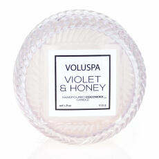 Voluspa Macaron Violet &amp; Honey Scented Candle 51 g /...