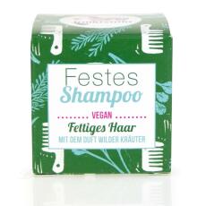 Lamazuna Firm Shampoo Vegan for Greasy Hair with Wild...
