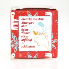 Lamazuna Festes Shampoo Vegan f&uuml;r normales Haar Orange Zimt 55 g