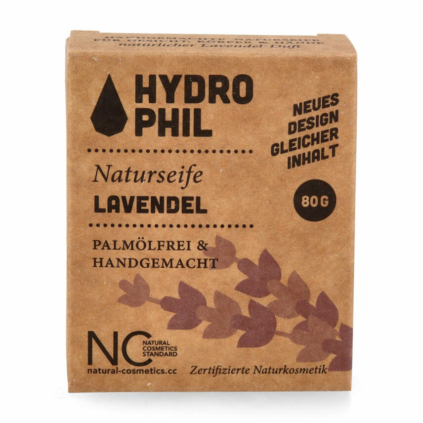 HYDROPHIL Seife Lavendel Vegan 100 g