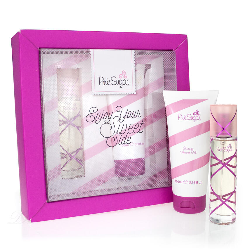 Pink Sugar Secret Pink Geschenkset Eau de Toilette 30 ml + Glossy Duschgel 100 ml