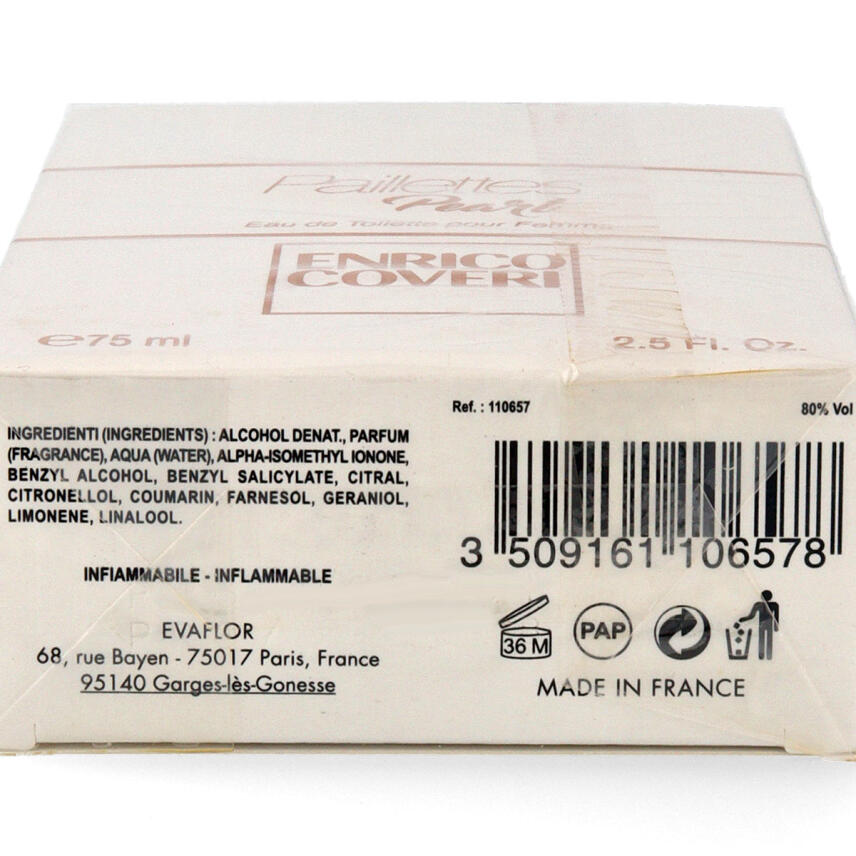 Enrico Coveri Paillettes Pearl Eau de Toilette 75 ml vapo