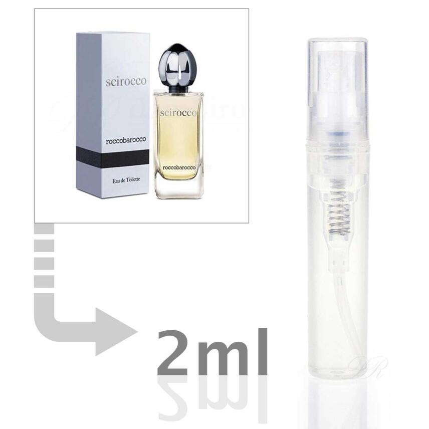 roccobarocco scirocco Eau de Toilette f&uuml;r Herren 2 ml - Probe