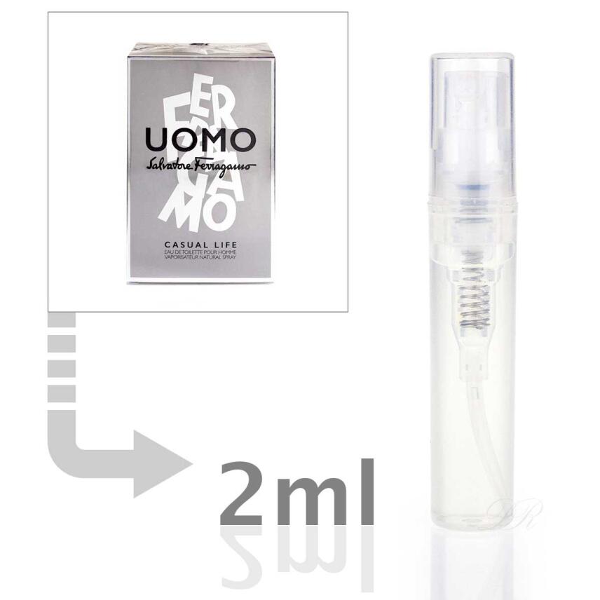 Salvatore Ferragamo Uomo Casual Life Eau de Toilette 2 ml - Probe