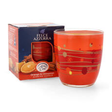 Felce Azzurra Orange &amp; Zimt Duftkerze 120 g