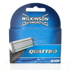 Wilkinson Sword Quattro Klingen, 4 St&uuml;ck