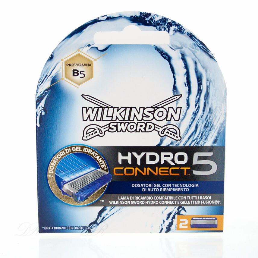 Wilkinson Sword Hydro Connect 5 Ersatz Rasierklingen - 2 St&uuml;ck