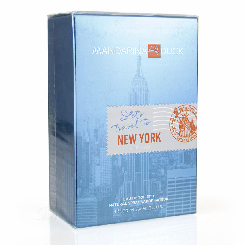 Mandarina Duck Let&acute;s Travel to New York Herren Eau de Toilette 100ml