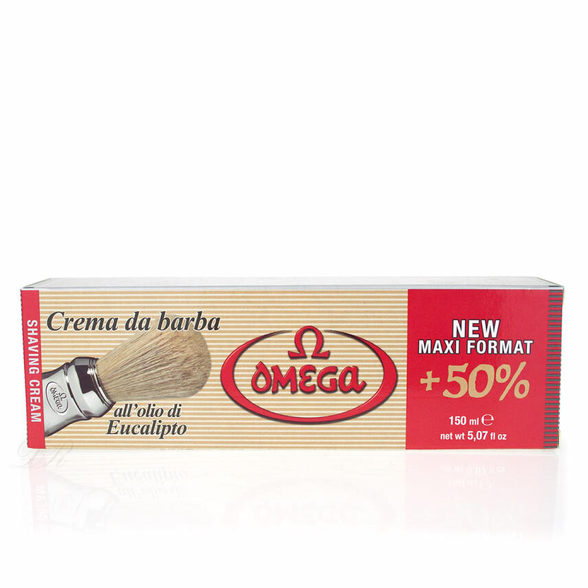 Omega crema da barba eukalyptus &Ouml;l Rasiercreme tube 150ml