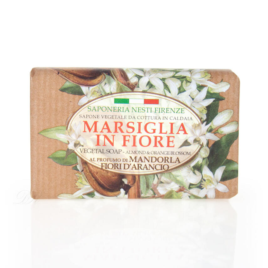 Nesti Dante Marsiglia in Fiore Mandorla e Fiori dArancio Vegane Seife 125 g
