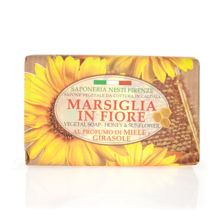 Nesti Dante Marsiglia in Fiore Miele e Girasole Vegane Seife 125 g