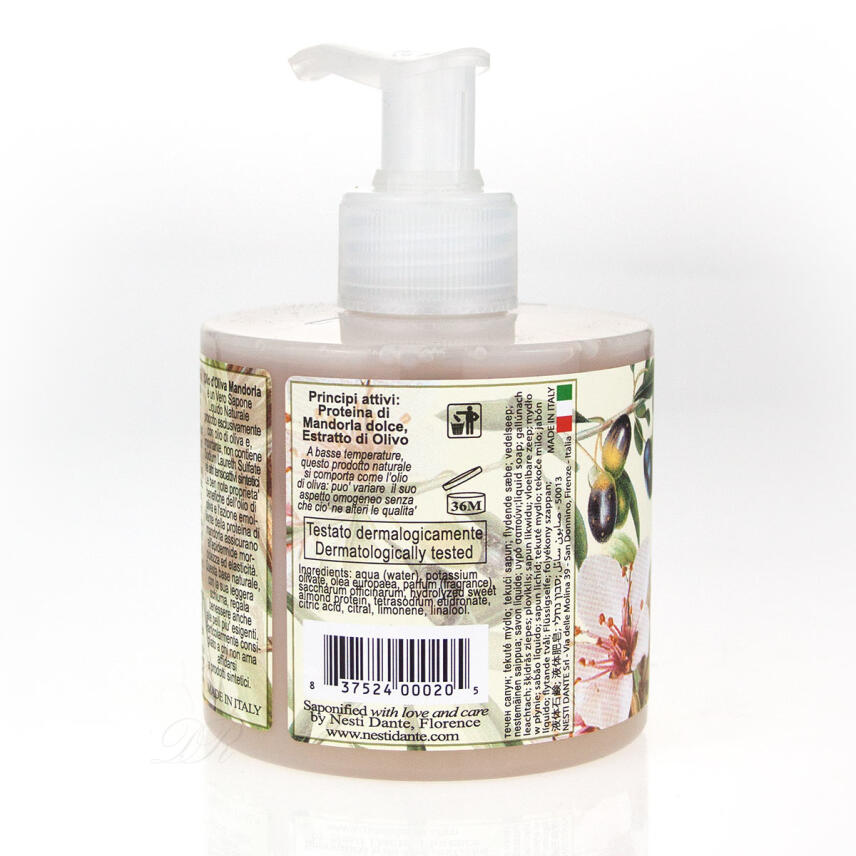 Nesti Dante Olio di Oliva e Mandorla Fl&uuml;ssigseife 300 ml